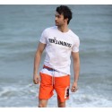 Men's Striped Sport Swimwear Beachwear