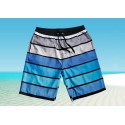 Men's Striped Bermuda Play Boy Casual Basic Hot Summer Days