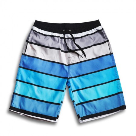 Men's Striped Bermuda Play Boy Casual Basic Hot Summer Days