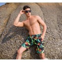 Bermuda Estampada Casual Floral Moda Verão Tropical Masculina