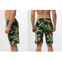 Bermuda Estampada Casual Floral Moda Verão Tropical Masculina