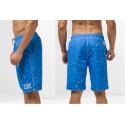 Men's Swimming Trunks Textured Water Light Blue Summer Fashion