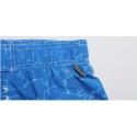 Men's Swimming Trunks Textured Water Light Blue Summer Fashion