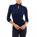 Winter Blouse Women Wool Long Sleeve Women Button