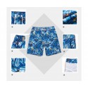 Short Tactel Masculino Curto Confortavel Praia Estamapado Ajustavel