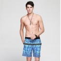 710/5000 Men's Short Beach Tactile Comfortable Casual Short Print