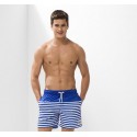 Short de Banho Masculino Listrado Moda Esporte de Verão Praia