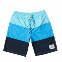 Men's Striped Blue Bermuda Shorts Degrade