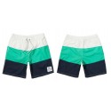 Men's Striped Blue Bermuda Shorts Degrade