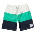 Men's Striped Blue Bermuda Shorts Degrade