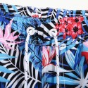 Short Chronic Masculino Moda Ar Livre Casual Estampa Floral Submarino