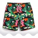 Short Curto Estampado Masculino Praia Confortavel Casual Praia