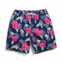 Printed Bermuda Casual Men's Beach Comfort Adjustable