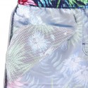 Bermuda Masculina Tendencias de Verão Estampa Floral Fundo do Mar