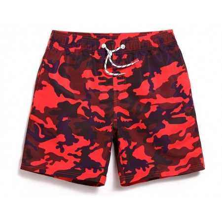 Men's Camouflaged Bermuda Casual Print Comfort Beach