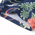 Bermuda Casual Estampada Masculina Praia Confortavel Ajustavel Curto