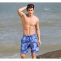 Bermuda Masculina Estampada Masculina Casual Praia Confortavel Curto