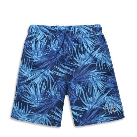 Bermuda Masculina Estampada Masculina Casual Praia Confortavel Curto