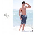 Male Bathing Suit Animal Print Detailed Shark Fashion Beach