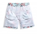 Men's Short Floral Pattern Comfort Fit Adjustable Casual Beach