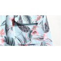 Men's Short Floral Pattern Comfort Fit Adjustable Casual Beach