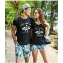 Men's Bermuda Floral Patterned Fit Casual Beach