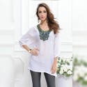 T shirt Elegant Casual Summer Style Working Ladies