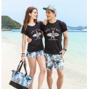 Men's Bermuda Floral Patterned Fit Casual Beach