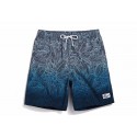 Bermuda Elastano Casual Moda Praia Degrade Masculino Floral