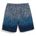 Bermuda Elastano Casual Moda Praia Degrade Masculino Floral