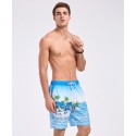 Short de Banho Masculino Estampado Desenho Infatil Mar e Praia