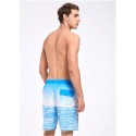 Short Bath Male Stamped Drawing infatil Sea and Beach