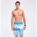 Short de Banho Masculino Estampado Desenho Infatil Mar e Praia