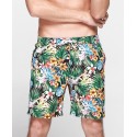 Bermuda Exclusiva Masculina Estampa Floral Moda Praia Verão Calitta