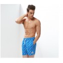 Short de Banho Masculino Estampa Peixinhos Pequenos