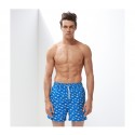 Short de Banho Masculino Estampa Peixinhos Pequenos