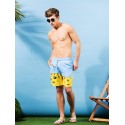 Men's Beach Bermuda Drawing Fashion Summer Funny Funny