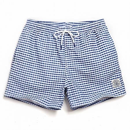 Men's Casual Checkered Bermuda Casual Casual Basic Cute