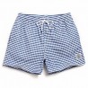 Men's Casual Checkered Bermuda Casual Casual Basic Cute