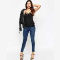 Black Blouse Casual Summer Women Take Sobrio