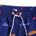 Bermuda Masculina Estampada Curta Praia Casual Confortavel Ajustavel