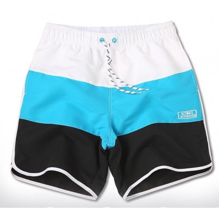 Men's Bermuda Striped Comfortable Beach Casual Short