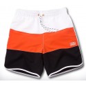 Men's Bermuda Striped Comfortable Beach Casual Short