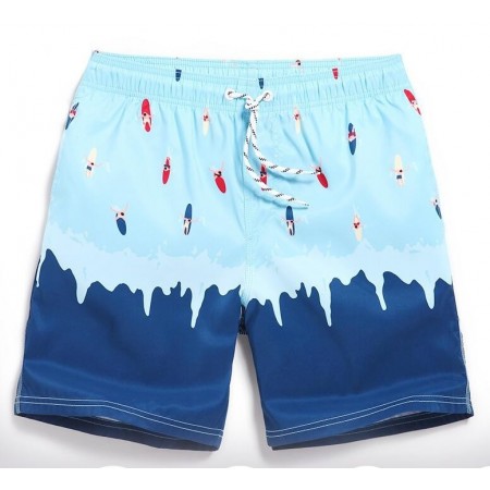 Bermuda Masculina Listrada Praia Confortavel Casual Curta