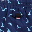 Bermuda Curta Masculina Estampada Passaros Animal Confortavel Praia