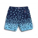 Bermuda Short Male Patterned Birds Animal Comfort Beach