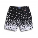Bermuda Short Male Patterned Birds Animal Comfort Beach