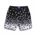 Bermuda Short Male Patterned Birds Animal Comfort Beach