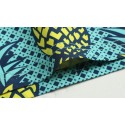 Men's Short Bermuda Patterned Pineapple Casual Summer Beach Adjustable