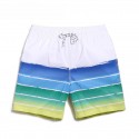 Bermuda De praia Masculino Estampado Verão Praia Casual Confortavel